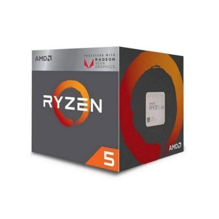 Procesador AMD Ryzen 5 3400G 4 Núcleos 3.7 GHz Frecuencia Base 4.2 GHz Turbo Overclocking Gráficos Vega 11