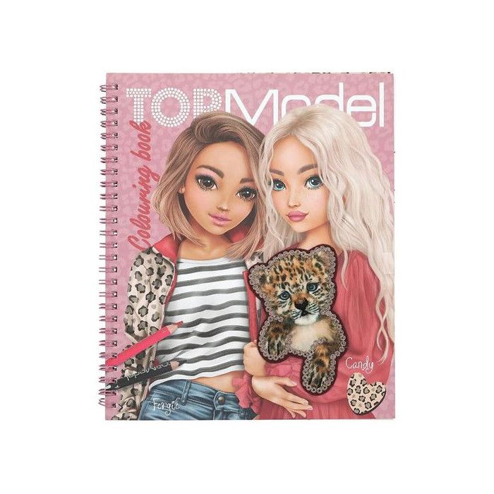 Dessin et coloriage enfant Top Model Livre de coloriage Leo Heart