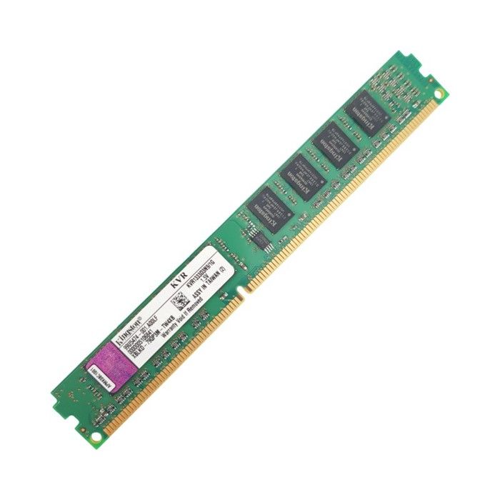 2Go RAM DDR3 KVR1333D3N91G Low Profile DIMM PC3 Très bon état - vue 2