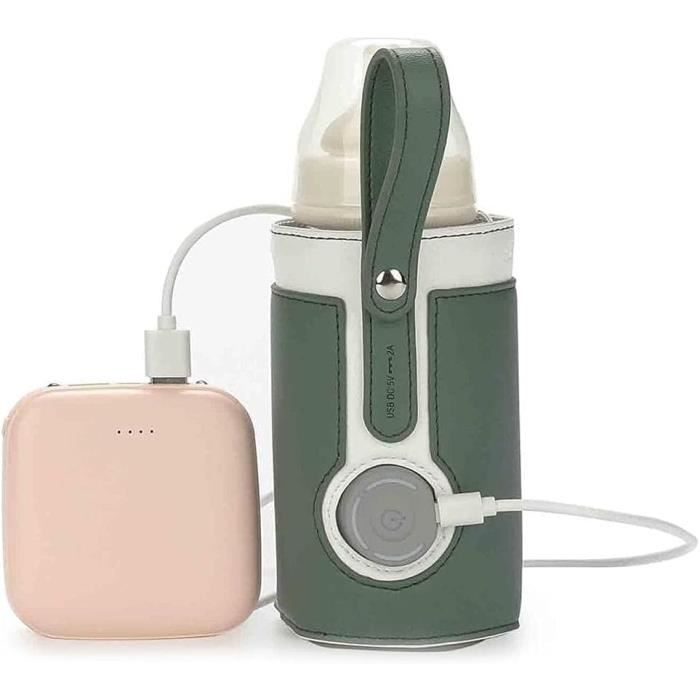 Chauffe-biberon Portable USB - 6 Températures, Écran LED, Batterie 4000mAh, Chauffage 48h - 5