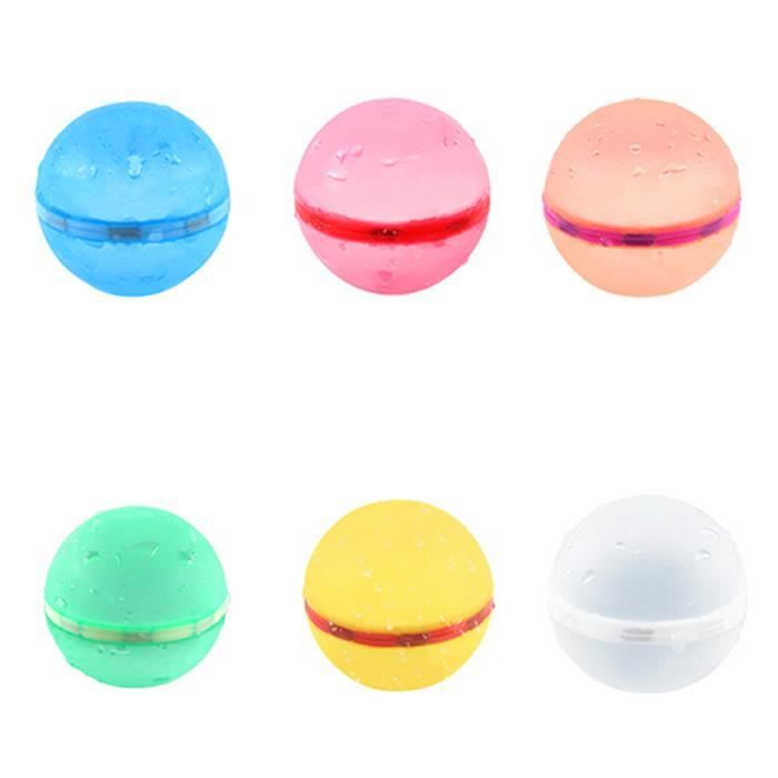 Lot De 6 Ballons à Eau Magnétiques GreenBliss – Réutilisables 1000 Fois – Fermeture Auto-scellante – Silicone Durable