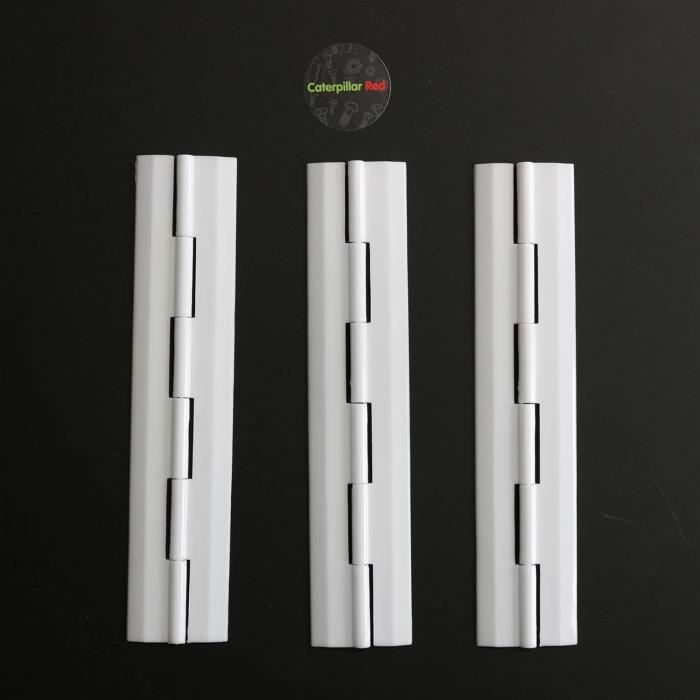 8 Charnières Plastique Pour Modélisme - 34mm X 16mm, Avec Goupilles Métal, RC