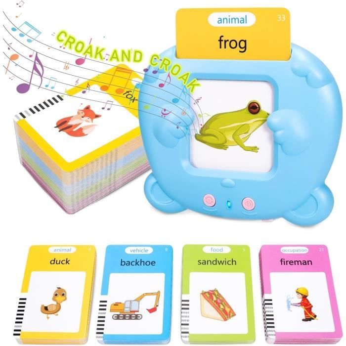 Cartes Flash Parlantes Zikaquqi Pour Orthographe – Éducatif Pour Enfants 3-8 Ans