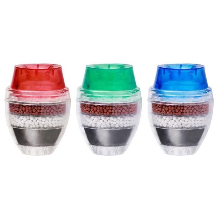 Filtre Purificateur Deau Du Robinet à Charbon Actif à Filtration Ronde Filtration Propre