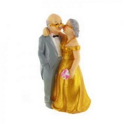 Figurine 50 Ans De Mariage Maries Noce D Or Achat Vente