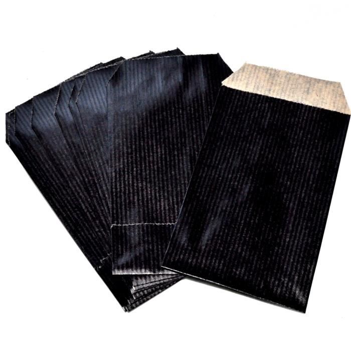 Paquet de 10 pochettes kraft brun C4 229x324 85g/m3 avec zone d