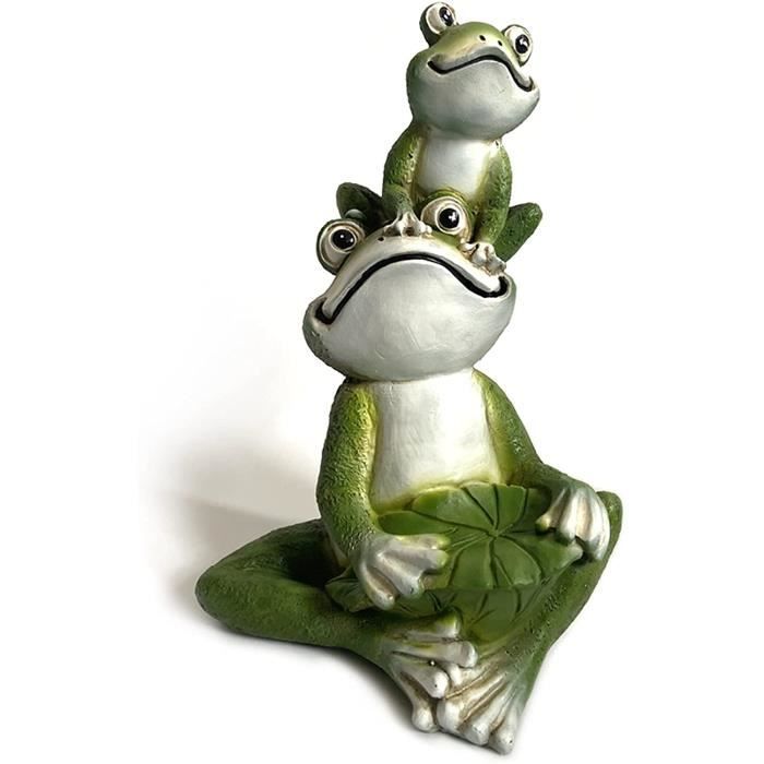Sculptures De Grenouilles, Statues De Jardin, Pot De Fleurs, Ornement D'aménagement Paysager