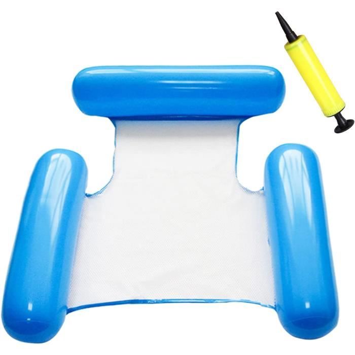 Hamac Gonflable Pour Piscine – Fauteuil Flottant Avec Filet, Idéal Pour Détente, Plage Ou Fêtes Aquatiques - 6