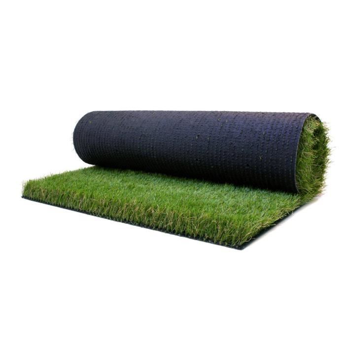 gazon synthetique rosemary 2 00m x 3 00m pour balcon terrasse jardin cdiscount jardin