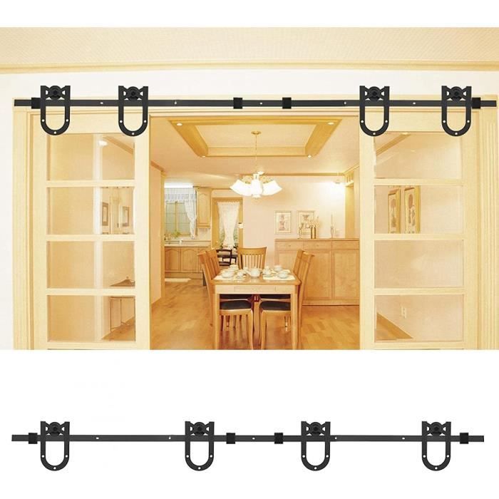 Quincaillerie pour porte coulissante Quincaillerie pour rail coulissant