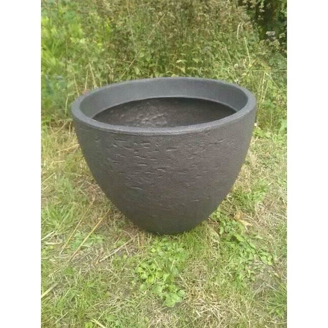 Rond Grand Pot De Fleur Zen Cannele Oriental Design Jardin Jardiniere Pierre Achat Vente Pot De Fleur Rond Grand Pot De Fleur Zen Cdiscount