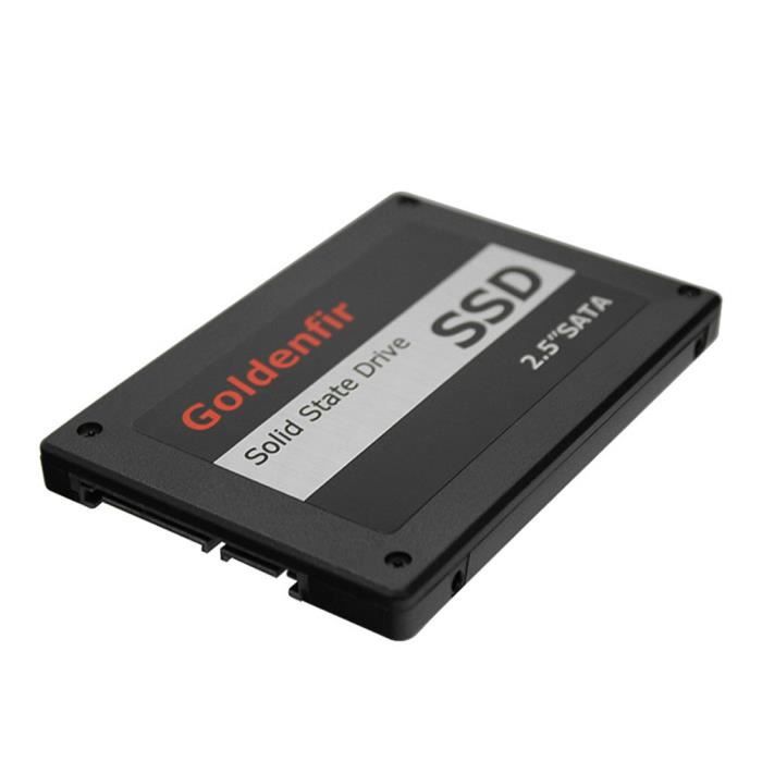 Top achat Disque SSD Disque dur interne SSD SATA3.0 SSD pour ordinateur de bureau portable 120GB pas cher