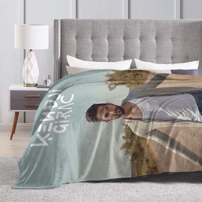 Soft Flannel Couverture Soft Throw-Blankets for Kids Teenages Adults Bedroom Decor Kendji Girac Ultra Soft Micro 60x120cm[6138]