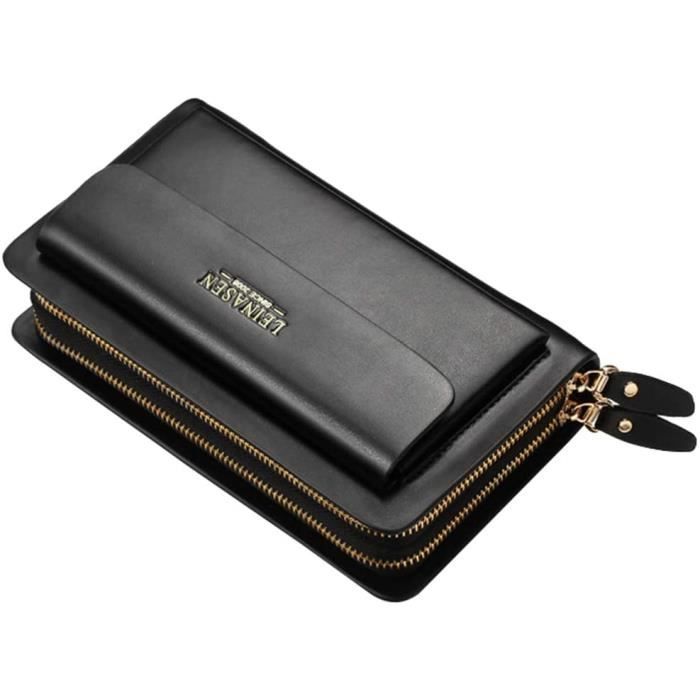 Portefeuille best sale sacoche homme