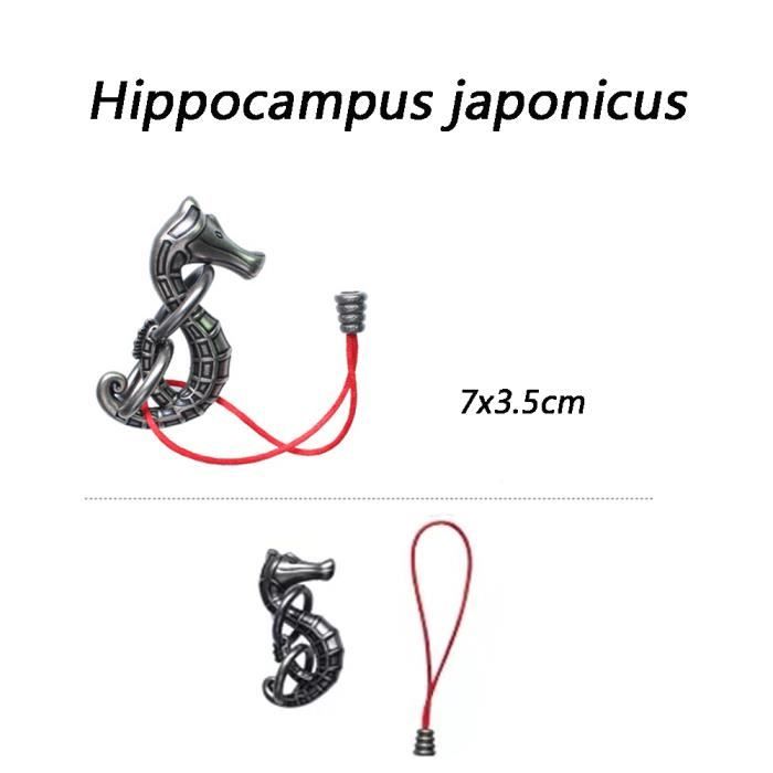 Puzzle En Métal Chaussure Cheval Serrure - Casse-tête Mécanique Pour Adultes Et Ados, Robuste Et Neuf