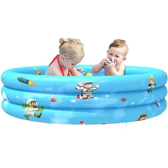 Pataugeoire Gonflable GUBOOM Pour Enfants - Diamètre 80 Cm, Hauteur 25 Cm, Capacité 100L, PVC Sans BPA, Pour Jardin Et Intérieur - 5