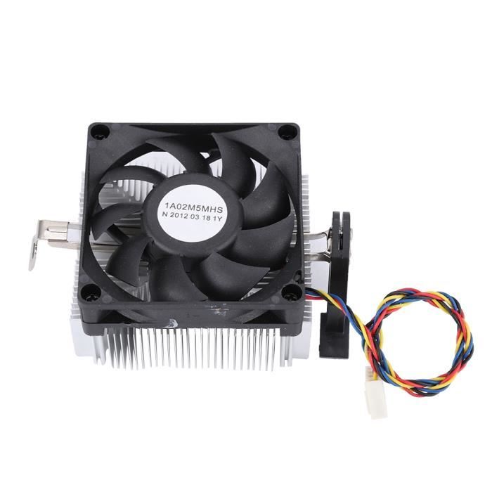 Support De Refroidissement RIIEYOCA Pour Processeurs AMD - Compatible AM2/AM3/FM1/FM2 - Jaune/Noir