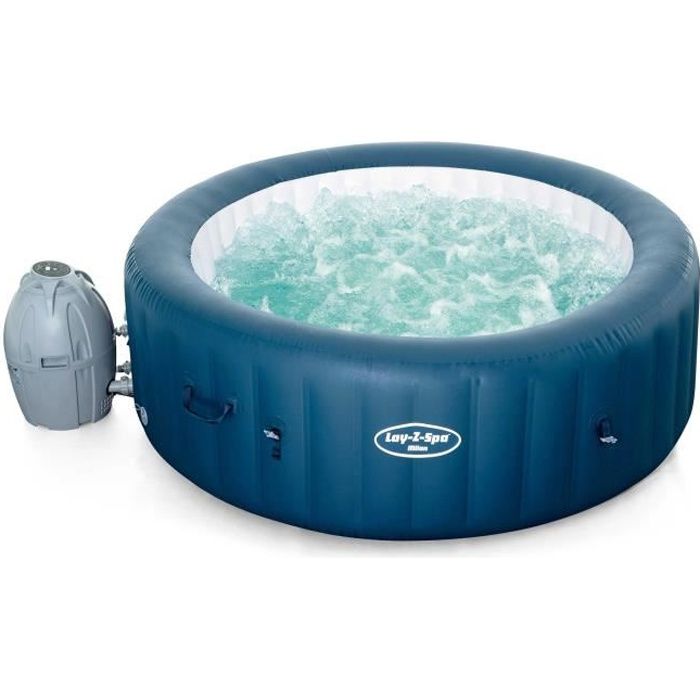 Spa Gonflable Consommation Bestway Spa Gonflable Lay Z Spa Milan Airjet Plus 196 X 71 Cm