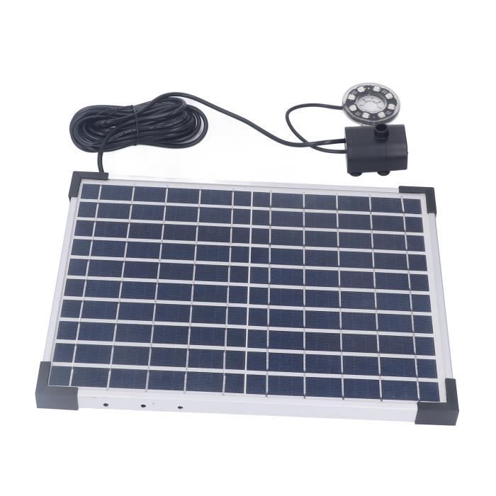 Pompe Solaire Submersible 9 V 6 W Pour Fontaine à Poissons Avec Panneau