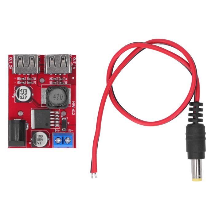 Cikonielf Carte de circuit imprimé USB de contrôleur de tension DC 6V