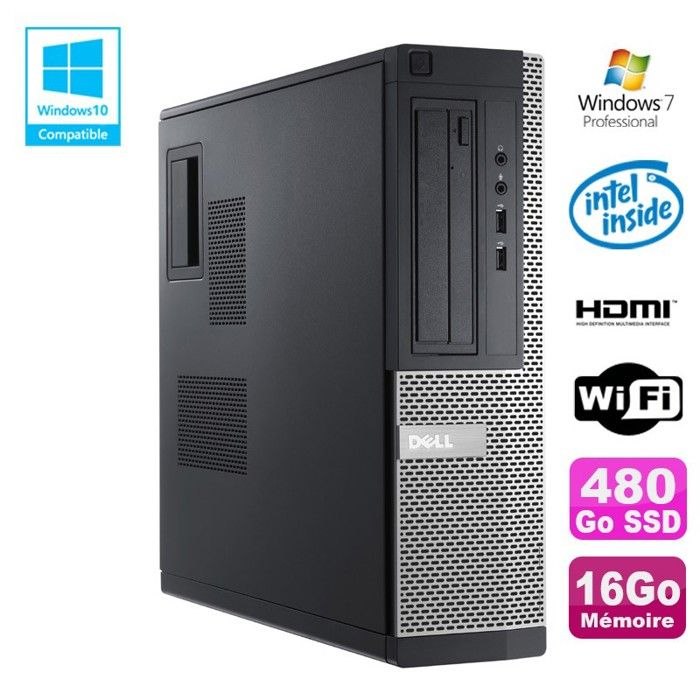 Dell Optiplex 390 DT - vue 6