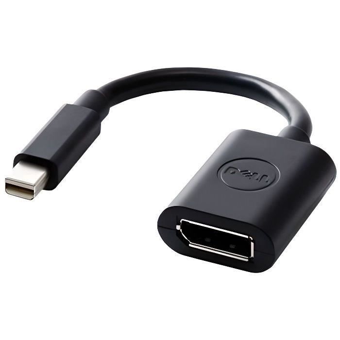 DELL Câble A/V - 20,30 cm DisplayPort/Mini DisplayPort - Pour HDTV, Moniteur, Projecteur - Première 
