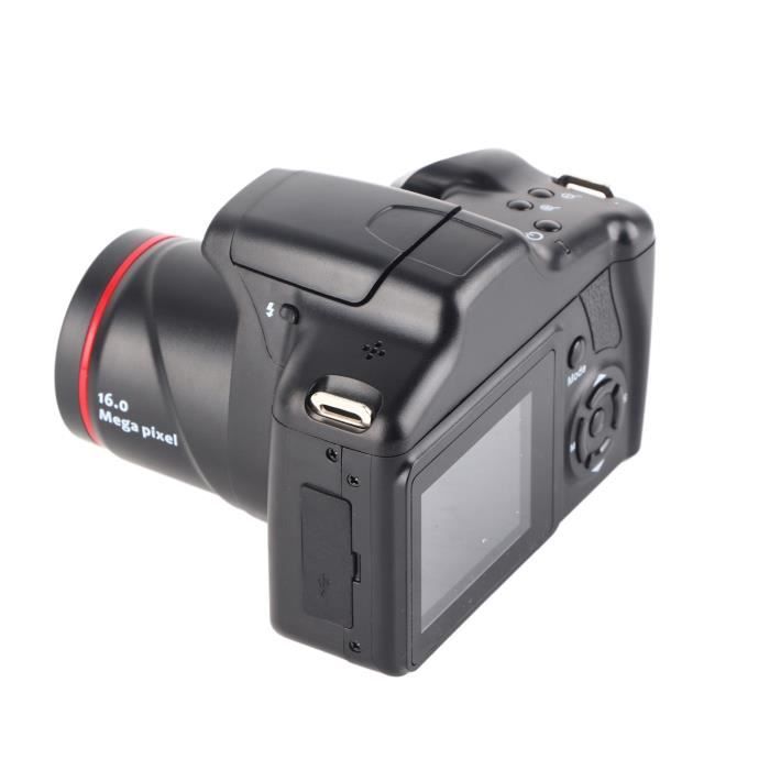 Appareil Photo Numérique 8K HD 68MP Zoom 16X - Compact Avec Filtres Beauté Et Minuterie - Noir