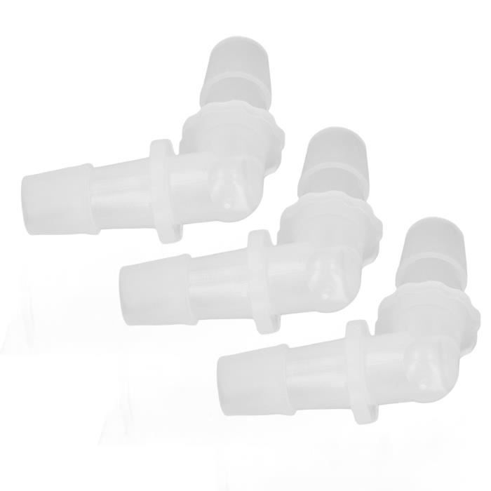 10 Adaptateurs Raccords Tuyau Plastique PE - 12mm Droit Barbelé - Pour Tuyau Eau, Pompe, Alimentaire Et Labo