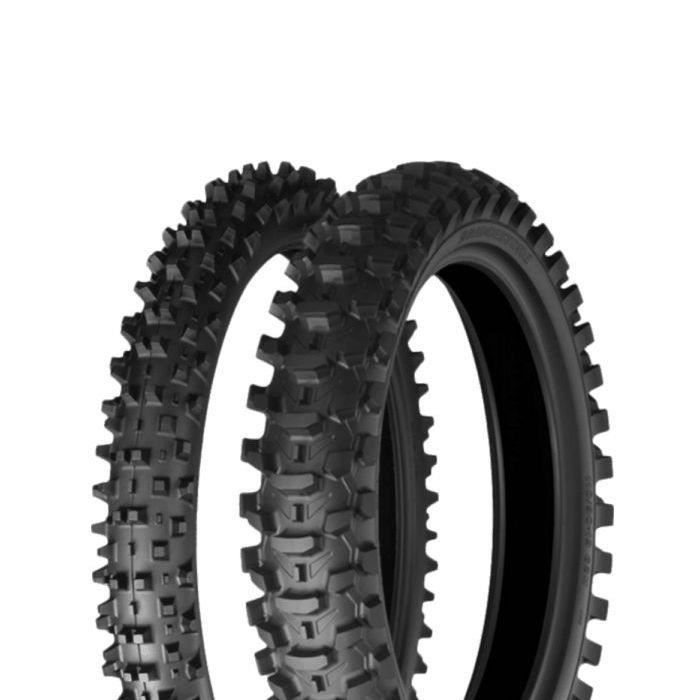 BRIDGESTONE 110/90 - 19 NHS 62M BATTLECROSS X10 TT - Pneu Moto Cross Été