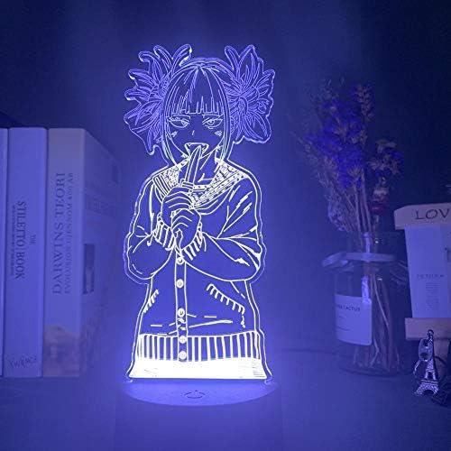My Hero Academia Led Veilleuse Toga Himiko Figure Cadeau 3D