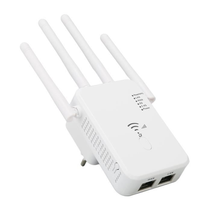 CES Répéteur Wifi Pro 1200Mbps Gigabit À Double Bande 5G Extension ...