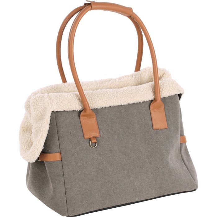 Meilleurs prix pour Sac de transport Kuzco Brun 40cm L x 25cm l x 29cm H pour petit chien max 6 kg - Flamingo