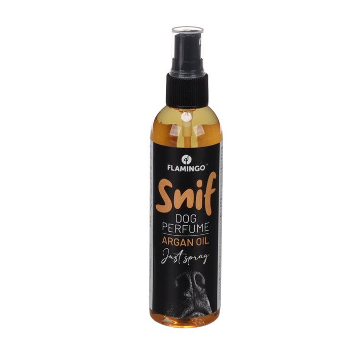 Comparer les prix de Parfum Snif à Huile d'argan Spray 120 ml pour chien - Snif - Musc blanc - Neutralise les mauvaises odeurs