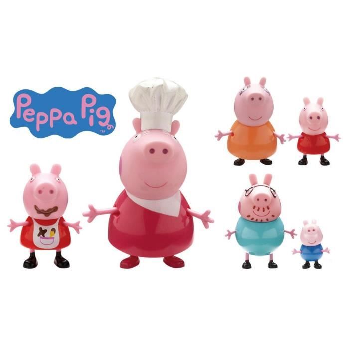 figurines peppa pig - giochi preziosi - modèle aléatoire - intérieur - 3 ans et plus