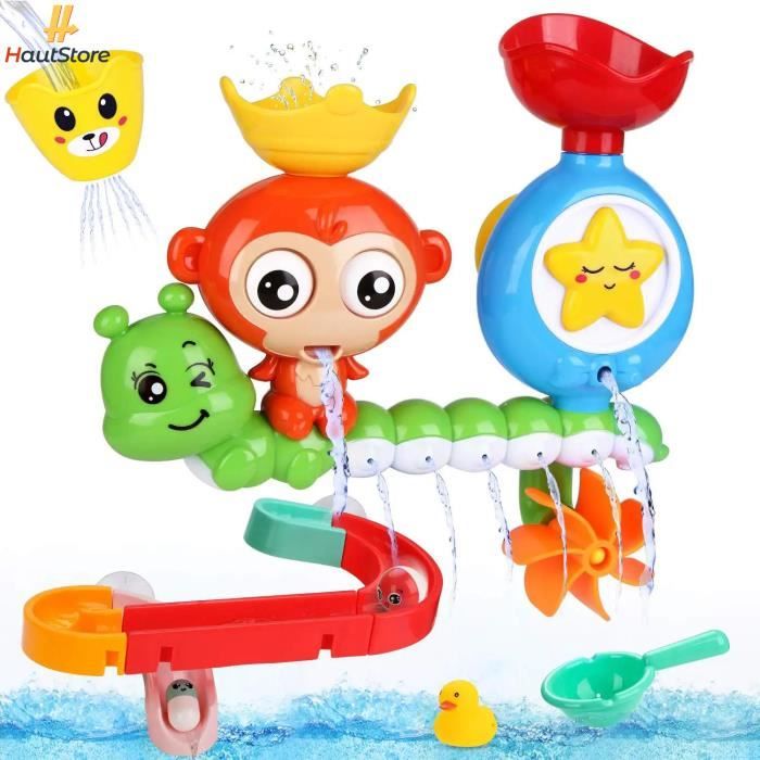 Jouet de Bain Cascade Interactif pour Bébé et Enfants - HAUTSTORE