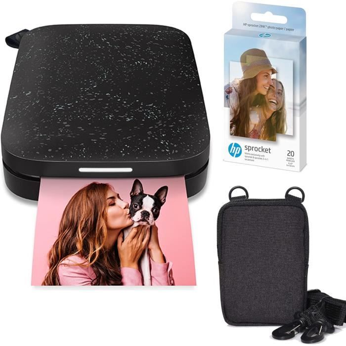 HP Sprocket Imprimante Photo instantanée Portable 2x3 Pouces