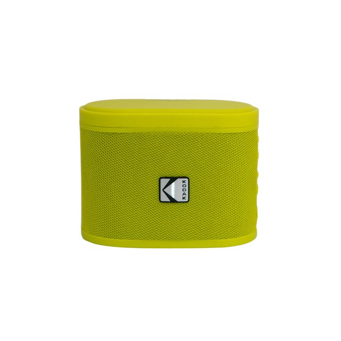 KODAK Soundbrix Enceinte Portable Bluetooth Sans Fil Chargement Type-C Son 5W RMS Design Compact et Élégant - Jaune
