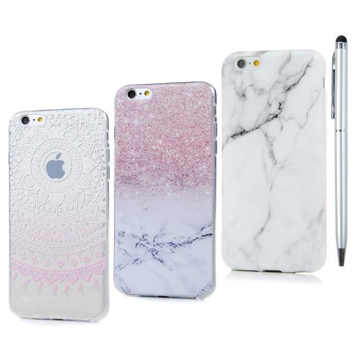 3 x coque pour iphone 6 6s