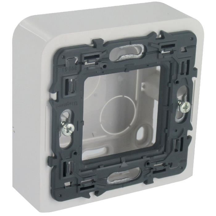 LEGRAND Cadre Mosaïc 90591 - 2 modules - 40 mm - Blanc