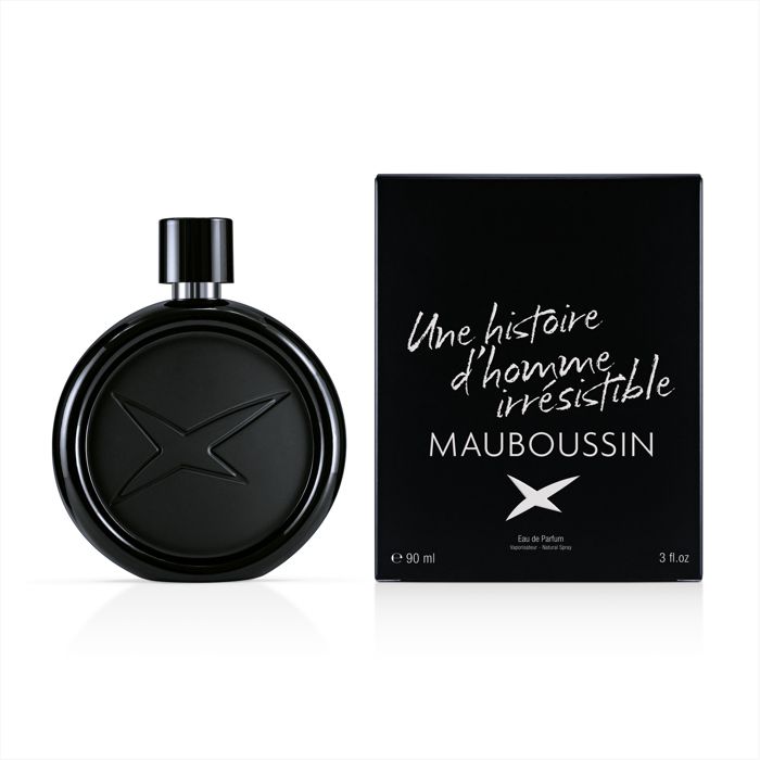 Mauboussin Une Histoire d Homme Irresistible 90ml Eau de Parfum Homme Senteur Boisee Frais Cdiscount Au quotidien