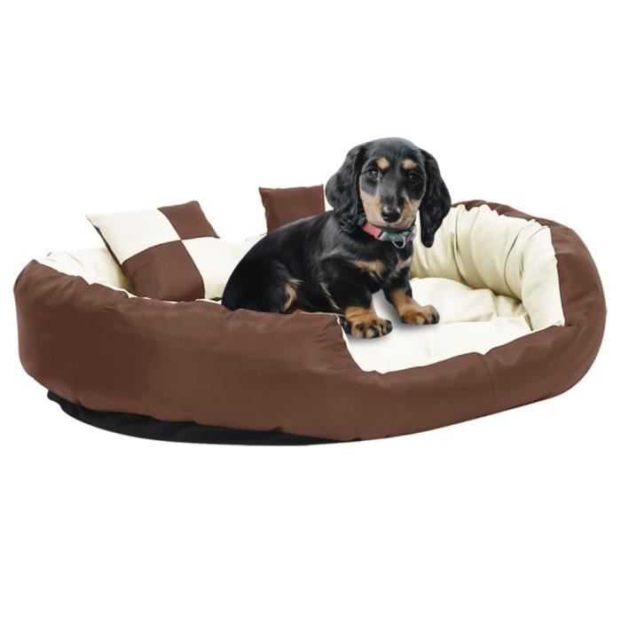 Comparer les prix de Coussin pour chien - Mothinessto - LY4363 - Réversible - Lavable - 110x80x23cm