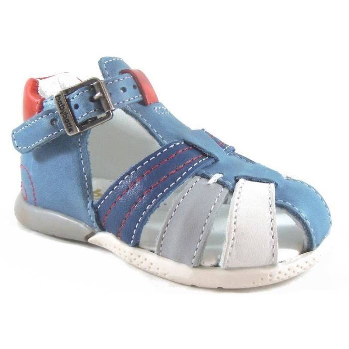 Babybotte Sandales Bebe Garcon Bleu Rouge 22 Medium Bleu Bleu Cdiscount