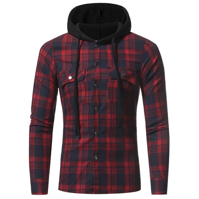 Chemise avec capuche deals
