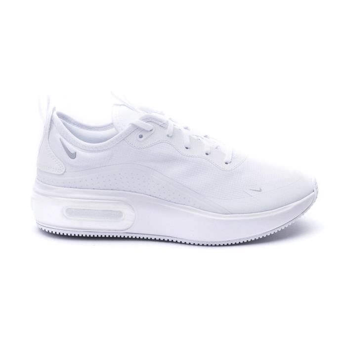 NIKE FEMME AQ4312105 BLANC CUIR BASKETS Blanc - Cdiscount Chaussures
