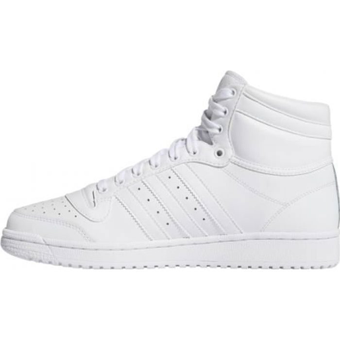 adidas Originals Basket adidas Originals TOP TEN - ADIDAS ORIGINALS - Homme - Cuir - Blanc - Lacets