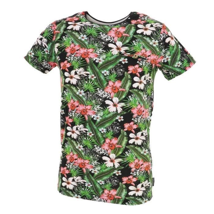Tee shirt a fleur homme 2025
