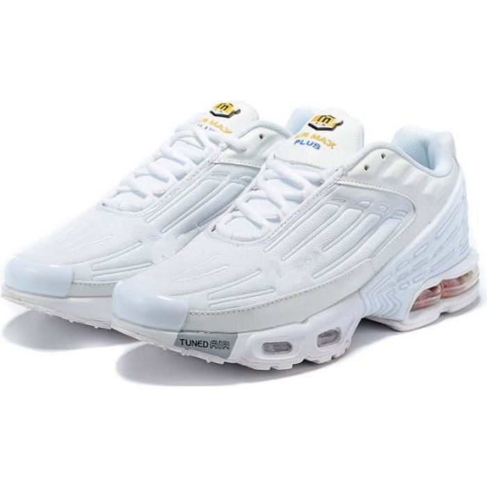 Air Maxs Plus Tn 3 Homme Femme Baskets Chaussure de Running Basses Noir -  Cdiscount Chaussures