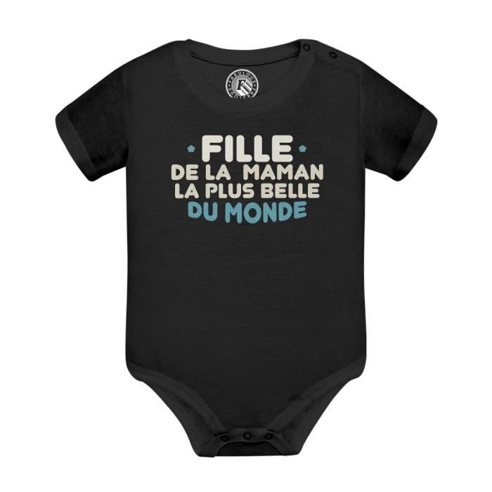 Body noir bébé fille clearance