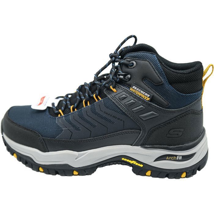 Skechers Basket - SKECHERS - 125709 - Bleu - Homme - Synthétique - Lacets