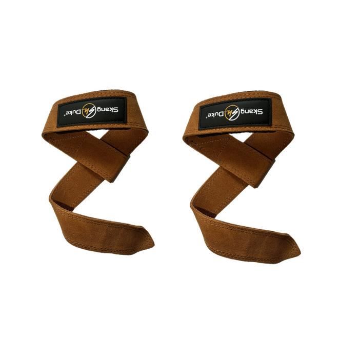 Gants D’entraînement En Cuir Rembourrés – Mi-doigts – Pour Musculation, Fitness, Vélo, Gym